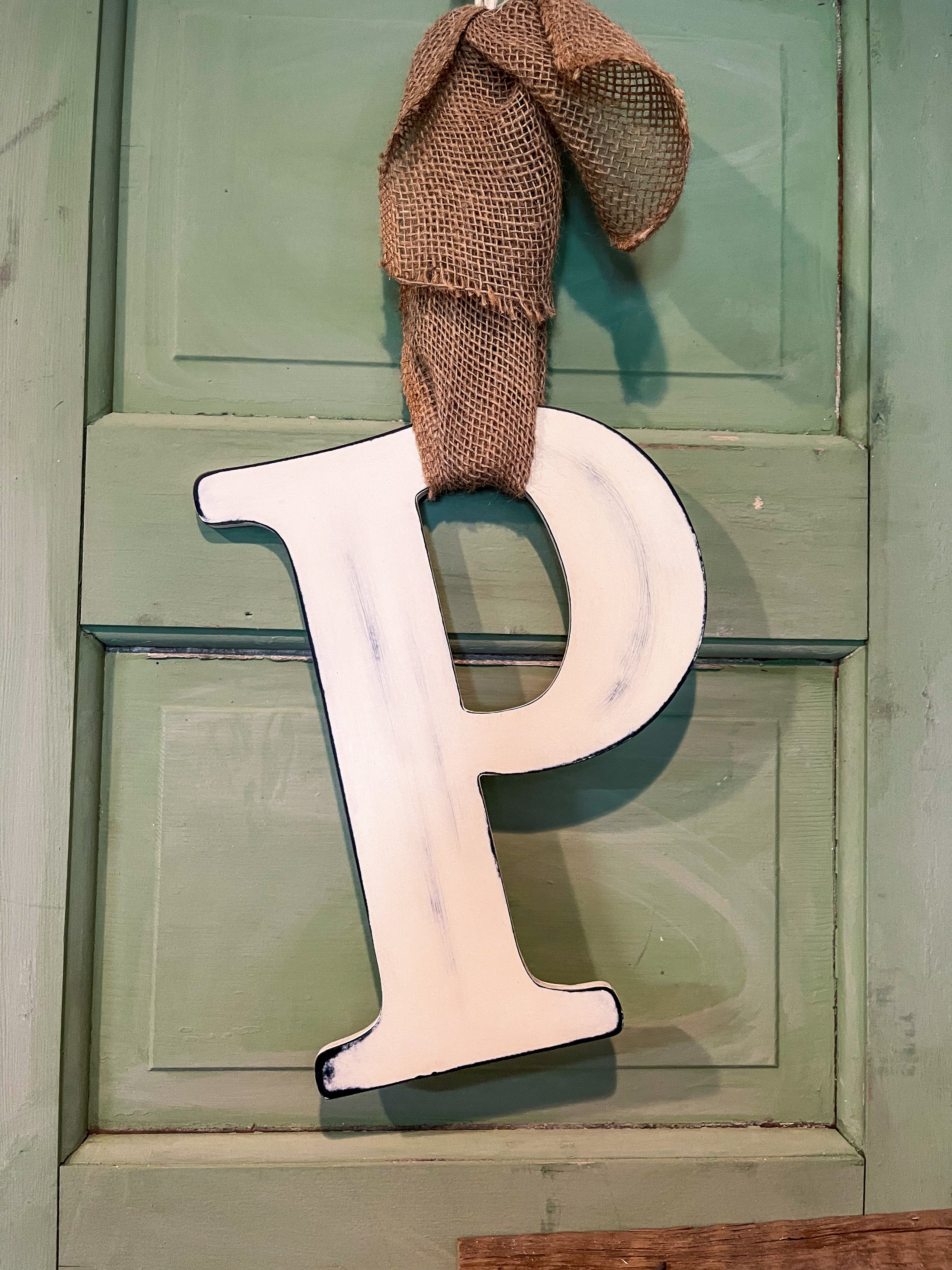 Letter P Home Decor